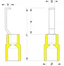 1216230000 Weidmüller Cable Lugs