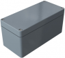 Polyester enclosure, (L x W x H) 160 x 75 x 75 mm, gray (RAL 7000), IP66, 020816080