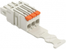 1-wire female connector, 3 pole, pitch 3.5 mm, straight, light gray, 2734-1103/327-000/333-000