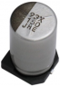 Polymer hybrid aluminum electrolytic capacitor, SMD, 100 µF, 63 V, ±20 %, HHXE630ARA101MJC5G