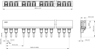 5ST3712-3HG Siemens Accessories for Enclosures Image 2