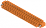 Socket header, 20 pole, pitch 3.81 mm, straight, orange, 1941190000