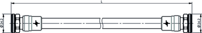 100009932 Telegärtner Assembled Coaxial Cables