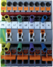 Current transformer terminal block, 30 A, (W x H x D) 85 x 190 x 65 mm, 15.07.001