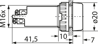 5.49.227.005/1301 RAFI Signaling Devices Accessories Image 2