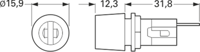 FX0455/S BULGIN Fuse Holders Image 2