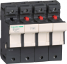 Fuse holder, 14 x 51 mm, 50 A, 690 V, DIN rail, DF143NC