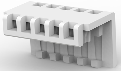 643075-6 AMP Accessories for PCB Connectors, Connector Systems Image 1