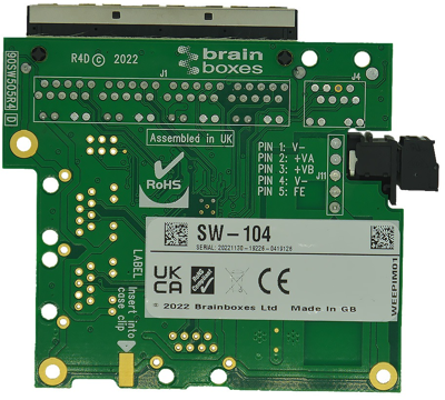 SW-104 BRAINBOXES ETHERNET switches Image 2