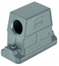 Grommet housing, size 16B, die-cast aluminum, M20, angled, screw locking, IP69/IPX9K/IP68/IP66, 19396160545