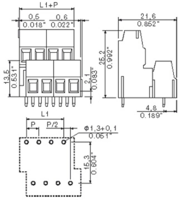 1769170000 Weidmüller PCB Terminal Blocks Image 2