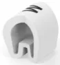 PVC cable maker, imprint "W", (L) 4.5 mm, max. bundle Ø 2 mm, white, EC5015-000