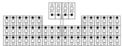 830-800/000-308 WAGO Transfer Modules for Mounting Rail Image 2