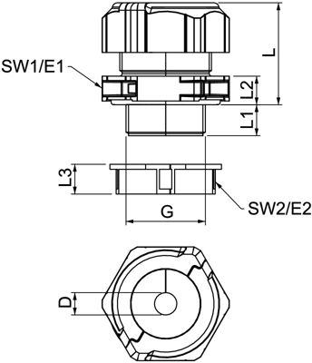 2024974 OBO Bettermann Cable Glands Image 3