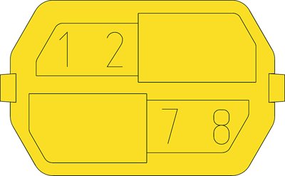 244-8031 ept Accessories for PCB Connectors, Connector Systems