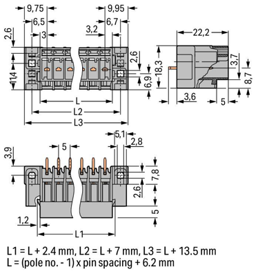 769-640/004-000 WAGO PCB Connection Systems Image 2