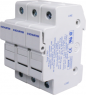 Fuse holder, 10.3 x 38 mm, 30 A, 600 V, DIN rail, 0091.0003