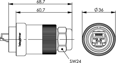 100007387 Telegärtner Modular Connectors Image 2