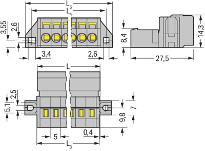 231-610/019-000 WAGO PCB Connection Systems Image 2