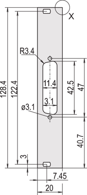 30849-754 SCHROFF Accessories for Enclosures