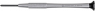 Watchmaker screwdriver, PH00000, Phillips, BL 16 mm, L 82 mm, 4-363-AL