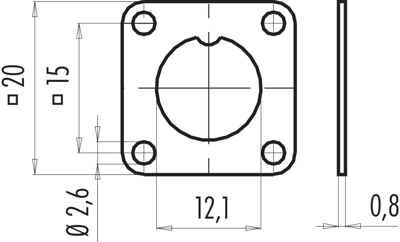 08 1124 000 001 binder Accessories for Industrial Connectors Image 2