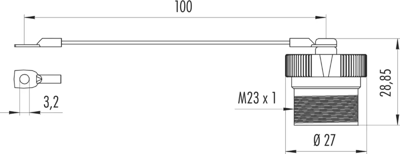 08 1201 001 001 binder Accessories for Industrial Connectors Image 2