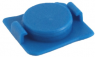 Cartridge cap 30/50 cc, top side, blue, 93055-ECB