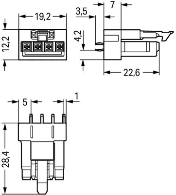 890-824 WAGO Device Connectors Image 2