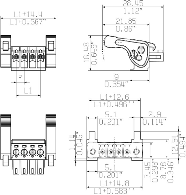 2442550000 Weidmüller PCB Connection Systems Image 3