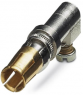 Receptacle, 0.75-2.0 mm², AWG 18-14, screw connection, gold-plated, 1655470