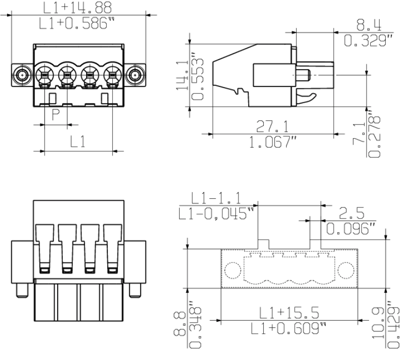 1950450000 Weidmüller PCB Connection Systems Image 3