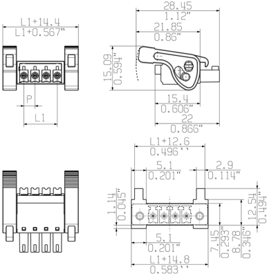 2442800000 Weidmüller PCB Connection Systems Image 3