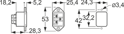 PX0596/63 BULGIN Device Connectors Image 2