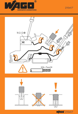 210-417 WAGO Terminals Accessories