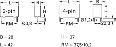 B32776G0146K000 EPCOS Film Capacitors Image 2