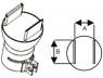 Nozzle Kit, (L x W) 210 x 10.8 mm, 500 °C, H-SL16