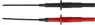 Test probes kit, socket 4 mm, 600 V, black/red, SET-PROBES