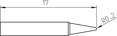 RTP 004 C Weller Soldering tips, desoldering tips and hot air nozzles Image 3