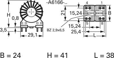 T60405-A6166-X022 Vacuumschmelze Fixed Inductors Image 2