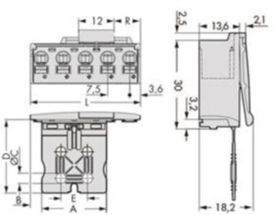 2092-3502/002-000 WAGO Connecting Blocks Image 2