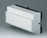 Polyphenylene oxide/polycarbonate DIN rail enclosure, (L x W x H) 82.4 x 151.2 x 86 mm, light gray/black, B6515111