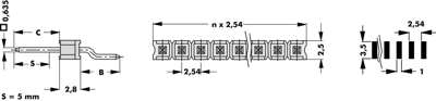 10050354 Fischer Elektronik PCB Connection Systems Image 3