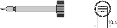 SMT01 Weller Soldering tips, desoldering tips and hot air nozzles