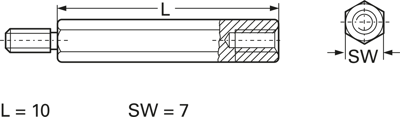 21100452 HStronic Spacer Bolts Image 2