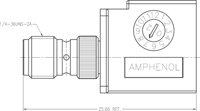 APH-FKJ-SMAJ Amphenol RF Coaxial Adapters