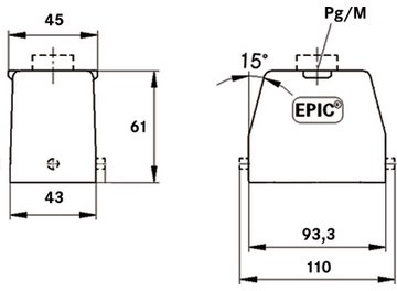 19080900 LAPP Housings for HDC Connectors Image 2