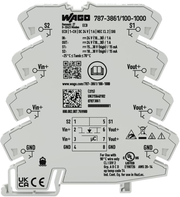 787-3861/100-1000 WAGO Device Circuit Breakers Image 4