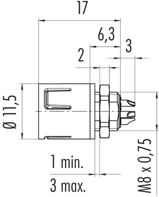 99 9207 00 03 binder Other Circular Connectors Image 2