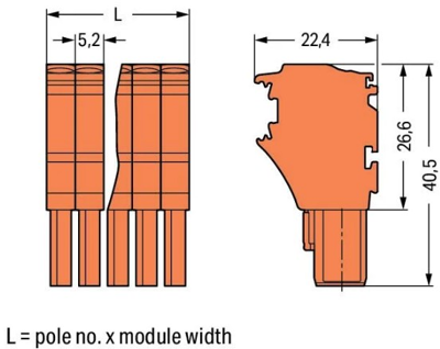 2022-108/000-012 WAGO Connecting Blocks Image 2